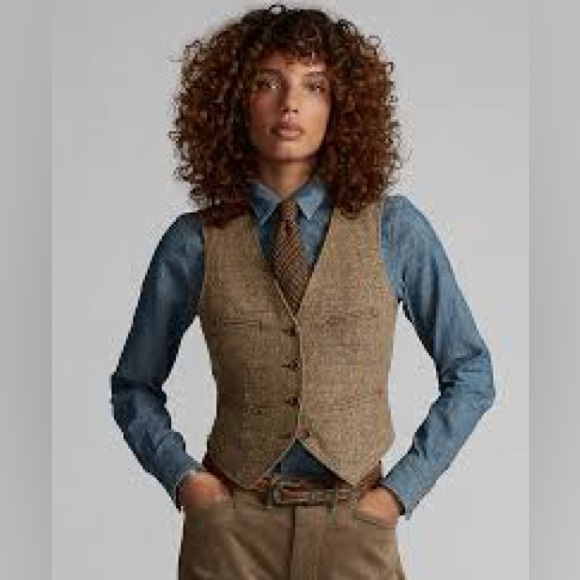 Vintage Plaid Vest - size M/L - Picture 2 of 7